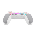 A4 TECH BLOODY GPW70 RGB SPORTS WHITE ERGONOMIC SHAPE DUAL VIBRATION 3 LEVEL TURBO SPEED RECHARGABLE GAMEPAD