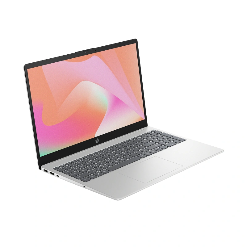 HP 15-fc0196nia, RYZEN 5 7520U, 8GB DDR5 5500MHz ON BOARD, 512GB SSD, 15.6 FHD, AMD RADEON GRAPHICS, BACKLIT KEY, FREE DOS, NATURAL SILVER LAPTOP