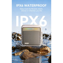 BWOO BO-BS96 WH IPX6 Waterproof Portable Wireless Speaker With RGB Lights BT 5.4