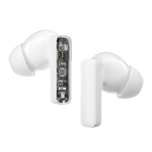 BWOO BO-BW40 BK ANC+ENC Noise Cancellation Half in Ear Wireless Earphone BT 6.0
