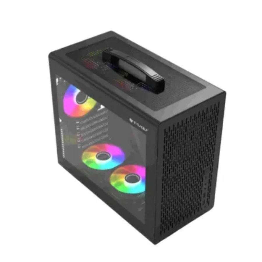 T-WOLF EXPLENDER X5 ARGB GAMING BLACK / WHITE CASING