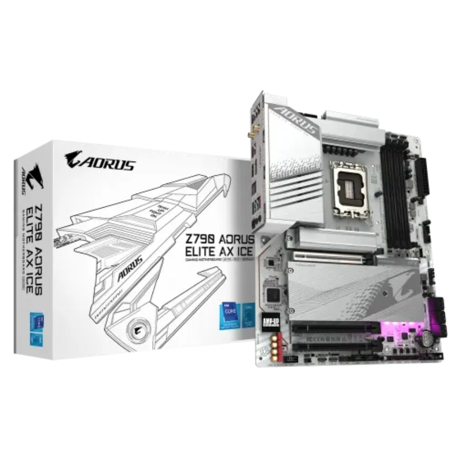 GIGABYTE Z790M AORUS ELITE AX ICE MOTHERBOARD