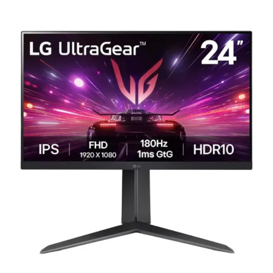 LG 24GS65F-B 23.8 INCH FULL HD (1920x1080), IPS 180Hz Refresh Rate Monitor