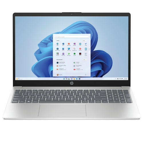 HP 15-FD0180TU, INTEL CORE i3-1315U 13TH GEN, 16GB DDR4, 512GB SSD, 15.6 INCH FHD USLIM, INTEL UHD GRAPHICS, BT, WIN11 HOME, SILVER (C78J4PA#UUF)