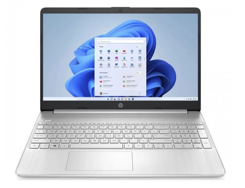 HP 15-fd0460nia, Intel Core i3-1215U 12th Gen, 8GB DDR4 3200MHz, 512GB M.2 NVMe, Intel UHD Graphics, Display 15.6 inch FHD, BACKLIT KEY, NATURAL SILVER LAPTOP