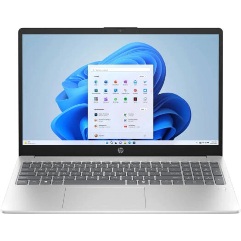 HP 15-FD0153WM, CORE i5 1334U, 8GB DDR4, 512GB PCIe GEN4 NVMe SSD, 15.6 INCH FHD IPS, MICRO EDGE, ANTI GLARE, WINDOWS 11, SILVER LAPTOP